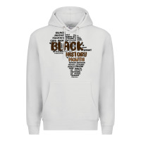Dove Grey black history month Premium Hoodie - MaliasSmallBusiness
