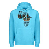 Ocean Blue black history month Premium Hoodie - MaliasSmallBusiness