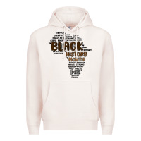 Pale Pink black history month Premium Hoodie - MaliasSmallBusiness