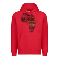 Red black history month Premium Hoodie - MaliasSmallBusiness