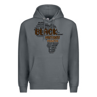 Rock black history month Premium Hoodie - MaliasSmallBusiness