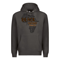 Smoke black history month Premium Hoodie - MaliasSmallBusiness