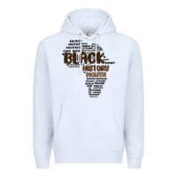 White black history month Premium Hoodie - MaliasSmallBusiness