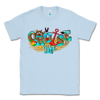 Dusty Blue cruise life Classic Tee - texasbilliewilder