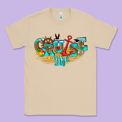 Cruise Life Classic Tee Designed By Texasbilliewilder