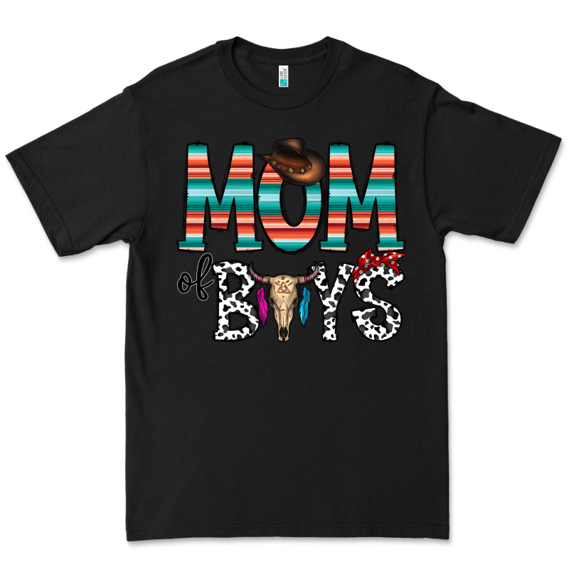 Mom Of Boys Premium Tee by CowhideDigitalArt | Teevron