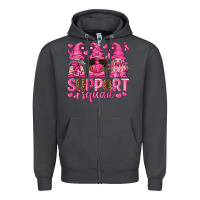Smoke Support Squad with Gnomes Zipper Hoodie - texasbilliewilder
