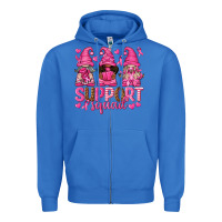 True Royal Support Squad with Gnomes Zipper Hoodie - texasbilliewilder