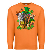 Carrot little cows and st patricks party Premium Sweatshirt - AdoDesignShop