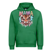 Emerald mama tiger lightning bolt Urban Hoodie - NancyCooperArtShop