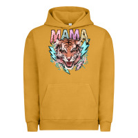 Pigment Peanut Butter mama tiger lightning bolt Urban Hoodie - NancyCooperArtShop