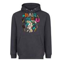 Smoke bullskull hairstlist Heavyweight Hoodie - AdoDesignShop