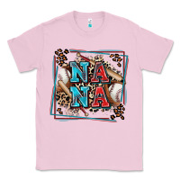 Bubblegum Pink baseball nana with leopard Classic Tee - Zillion Design Studio