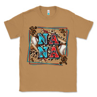 Toasted Coconut baseball nana with leopard Classic Tee - Zillion Design Studio
