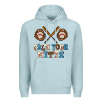 Blue Mist calm your mitts Premium Hoodie - AdoDesignShop