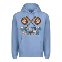 Colony Blue calm your mitts Premium Hoodie - AdoDesignShop