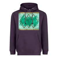 Plum green glitter Heavyweight Hoodie - JahusDesignShop