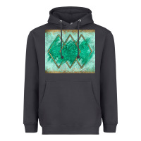Smoke green glitter Heavyweight Hoodie - JahusDesignShop
