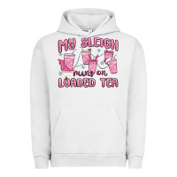 Pigment Lunar Rock my sleigh runs on loaded tea Urban Hoodie - MaliasSmallBusiness