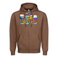 Chestnut pride wine cups Zipper Hoodie - Zillion Design Studio