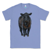 Colony Blue black angus cattle Classic Tee - RanaPortraitStore