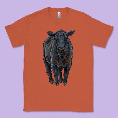 Black Angus Cattle Classic Tee Designed By Ranaportraitstore
