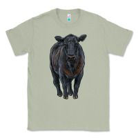 Matcha black angus cattle Classic Tee - RanaPortraitStore