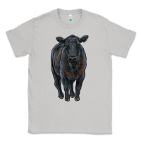 Moon Dust black angus cattle Classic Tee - RanaPortraitStore
