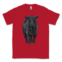 Red black angus cattle Classic Tee - RanaPortraitStore