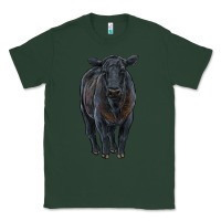 Sports Green black angus cattle Classic Tee - RanaPortraitStore