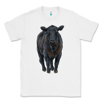 White black angus cattle Classic Tee - RanaPortraitStore