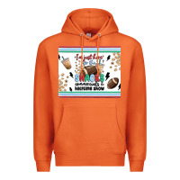 Carrot i'm just here for the snacks Premium Hoodie - MaliasSmallBusiness