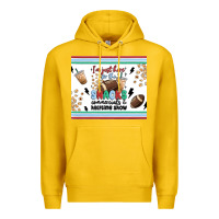 Lemon i'm just here for the snacks Premium Hoodie - MaliasSmallBusiness
