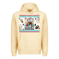 Pina Colada i'm just here for the snacks Premium Hoodie - MaliasSmallBusiness