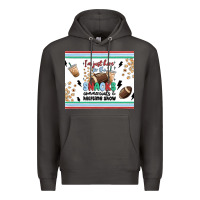 Smoke i'm just here for the snacks Premium Hoodie - MaliasSmallBusiness
