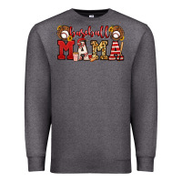 Charcoal Heather baseball mama Premium Sweatshirt - Jasminsmagicworld