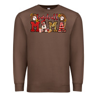 Chestnut baseball mama Premium Sweatshirt - Jasminsmagicworld