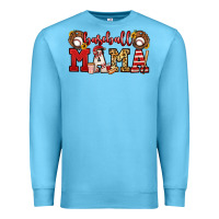 Baseball Mama Premium Sweatshirt | Teevron