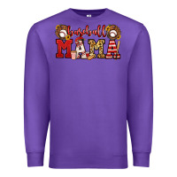 Purple baseball mama Premium Sweatshirt - Jasminsmagicworld