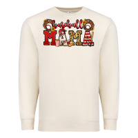 Sandshell baseball mama Premium Sweatshirt - Jasminsmagicworld