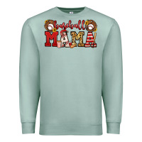 Seafoam baseball mama Premium Sweatshirt - Jasminsmagicworld