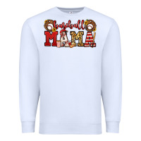 White baseball mama Premium Sweatshirt - Jasminsmagicworld