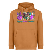 Meerkat peace love nail art Heavyweight Hoodie - AdoDesignShop