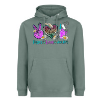 Sage peace love nail art Heavyweight Hoodie - AdoDesignShop