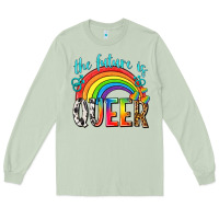 Matcha the future is queer Long Sleeve Tee - texasbilliewilder