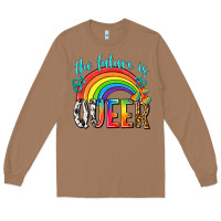 Toasted Coconut the future is queer Long Sleeve Tee - texasbilliewilder