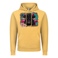 Vintage Mustard v.d belted galloway cow Vintage Hoodie - AdoDesignShop