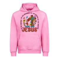 Fuchsia Pink in the waiting there was jesus Urban Hoodie - MaliasSmallBusiness