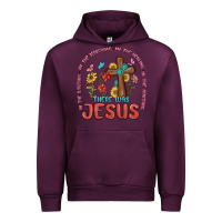 Mauve Wine in the waiting there was jesus Urban Hoodie - MaliasSmallBusiness