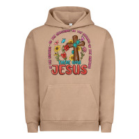 Pigment Burro in the waiting there was jesus Urban Hoodie - MaliasSmallBusiness